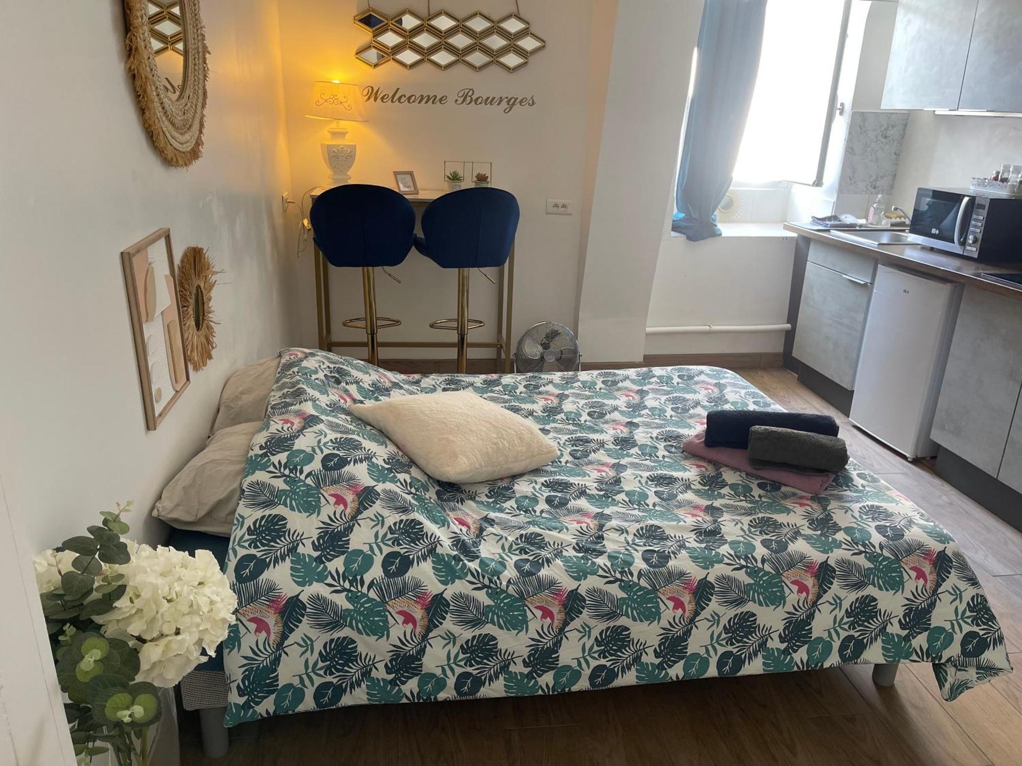 Apartment Hyper Centre 2 Personnes 1 Piece *